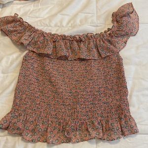 WORN ONCE EXCELLENT CONDITION off shoulder crop top